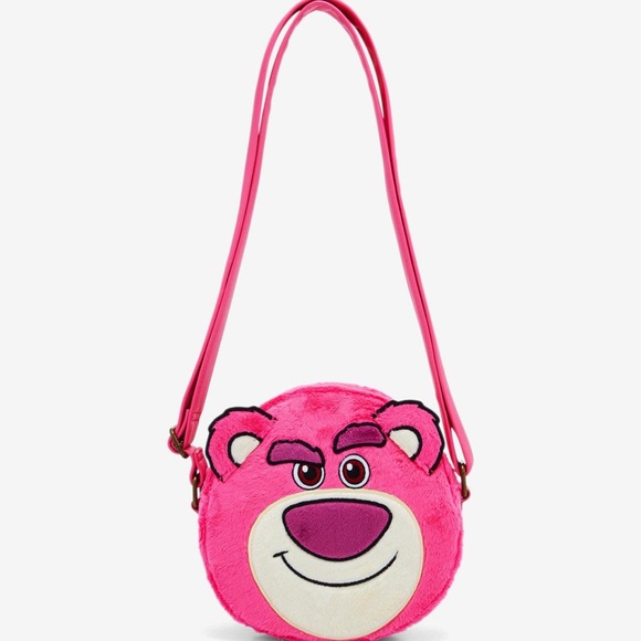 Loungefly Disney Pixar Toy Story Lotso Crossbody Bag - Picture 2 of 5